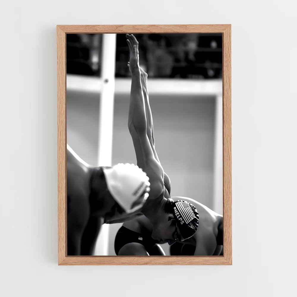 Poster Michael phelps (vue 4)